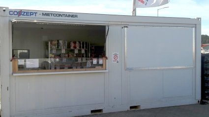 Kioskcontainer - 20 Fuss mieten