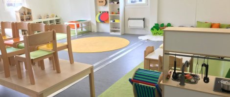 Kindergarten und Krabbelstube - schlüsselfertiger Modulbau