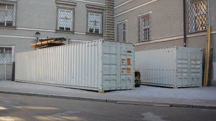 Lagercontainer - 40 Fuss Container gebraucht mieten