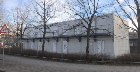 Baustellencontaineranlage - Außenansicht