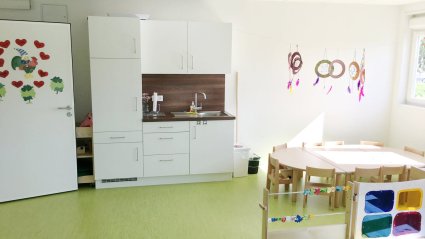 Modulbau - Kindertagesstätte Teeküche