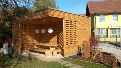 Sanitärcontainer Aussenansicht - Sanitärmodul 16 Fuss neu kaufen